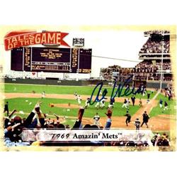 688961 Al Weis Autographed New York Mets, SC 2010 Topps Tales of the Game 1969 World Series No.TOG11 Baseball Card