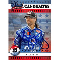 689176 Kyle Petty Autographed Auto Racing, NASCAR & SC 2008 Press Pass Candidates No.27 Trading Card
