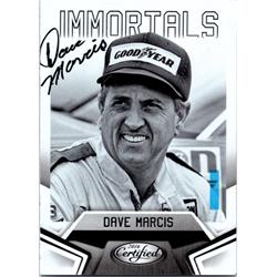 689376 Dave Marcis Autographed Auto Racing, NASCAR & SC 2016 Panini Certified Immortals No.75 Trading Card