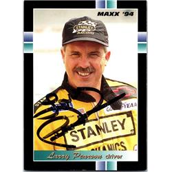 676196 Larry Pearson Autographed Auto Racing, NASCAR & SC 1994 Maxx No.306 Trading Card