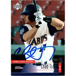 676310 Chad Tracy Autographed El Paso Diablos 2002 Upper Deck Rookie No.62 Baseball Card