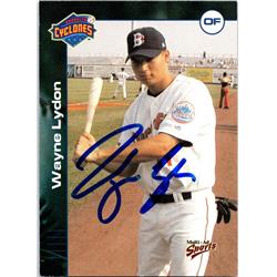 676653 Wayne Lydon Autographed Brooklyn Cyclones 2001 Multi Ad Rookie No.11 Baseball Card