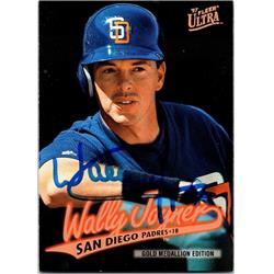 676942 Wally Joyner Autographed San Diego Padres 1997 Fleer Ultra Gold Medallion Edition No.G337 Baseball Card