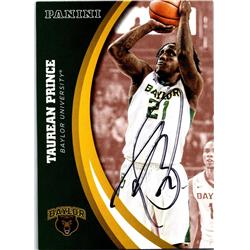 677213 Taurean Prince Autographed Baylor Bears 2016 Panini Team Collection No.26 Basketball Card