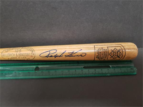 Picture of Autograph Warehouse 780171 Ralph Kiner Autographed Mini Baseball Bat - Hall of Fame 1980S H&B 14