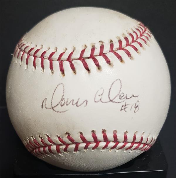 Picture of Autograph Warehouse 748260 Moises Alou Autographed Baseball - Romlb Expos Astros Cubs Giants Mets All Star LB Toning