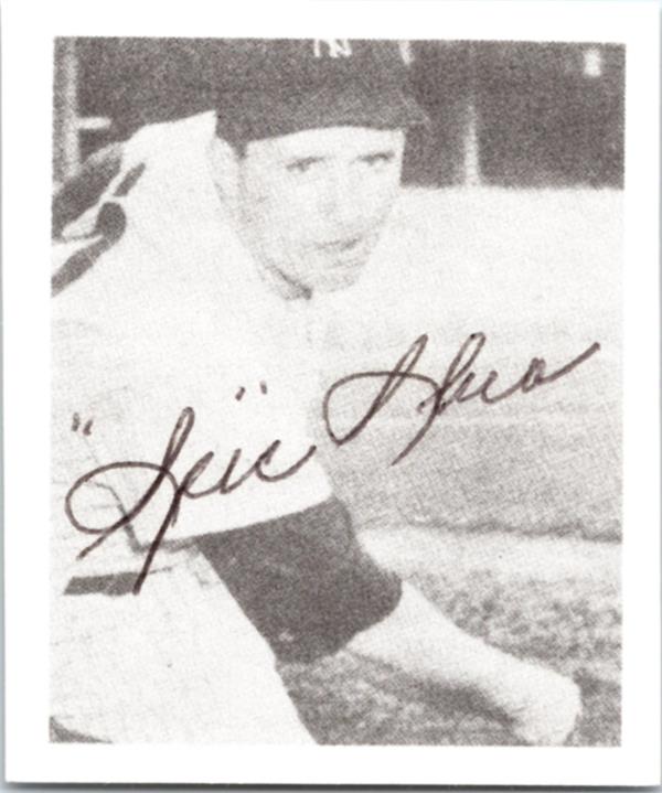 782902 Frank Shea Autographed Baseball Card -   York Yankees, Spec 1987 CCC 1948 Reprint No.26