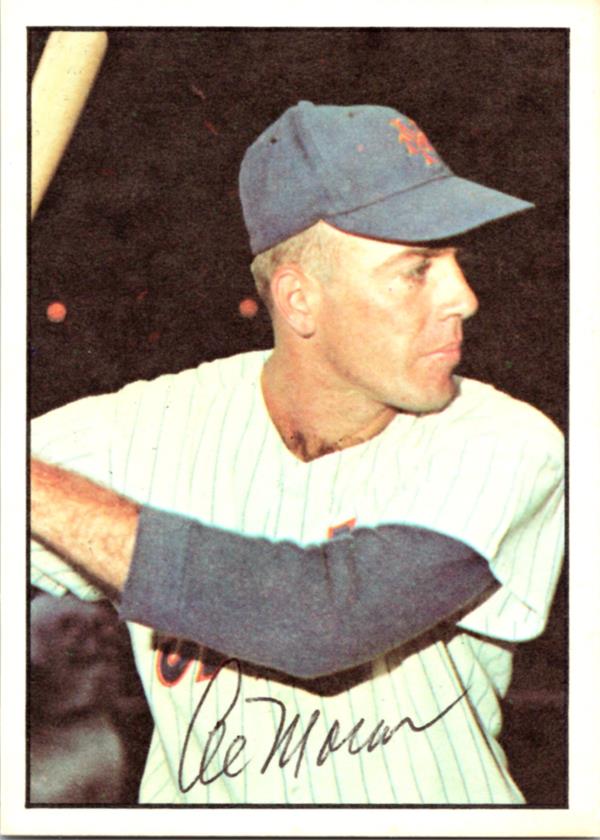 737183 Al Moran Autographed Baseball Card -   York Mets 1976 SSPC No.40
