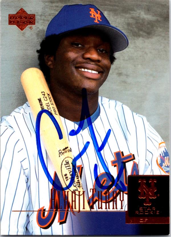 794162 Haj Turay Autographed Baseball Card -   York Mets Ft 2001 Upper Deck Star Rookie No.55