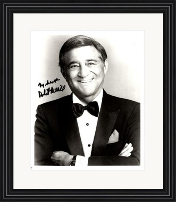 736618 Robert Merrill Autographed 8 x 10 in. Photo - Actor No.1 Matted & Framed