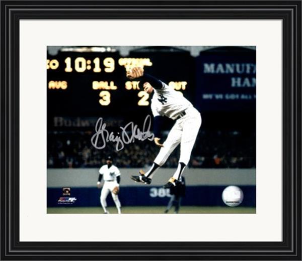 726395 Graig Nettles Autographed 8 x 10 in. Photo -   York Yankees No.1 Matted & Framed