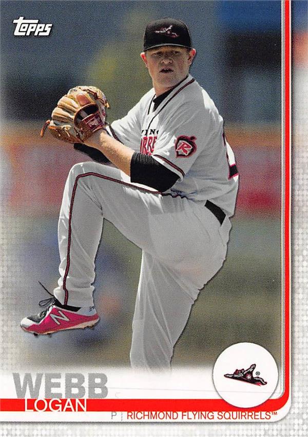 768410 Logan Webb Baseball Card - Rookie 2019 Topps Pro Debut No.70 San Francisco Giants