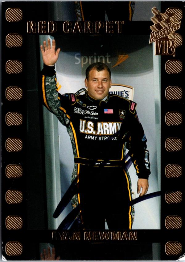 793903 Ryan Man Autographed Trading Card - Auto Racing, Nascar 2019 Press Pass VIP Red Carpet No.67