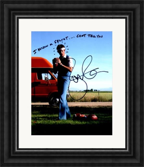783301 Jon Gries Autographed 8 x 10 in. Photo - Napoleon Dynamite, Uncle Rico No.SC28 Inscribed I Know A Secret Matted & Framed