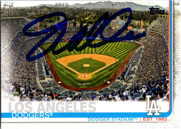 782678 Fred Claire Autographed Baseball Card - Los Angeles Dodgers General Manager, SC 2019 Topps Dodger Stadium No.254