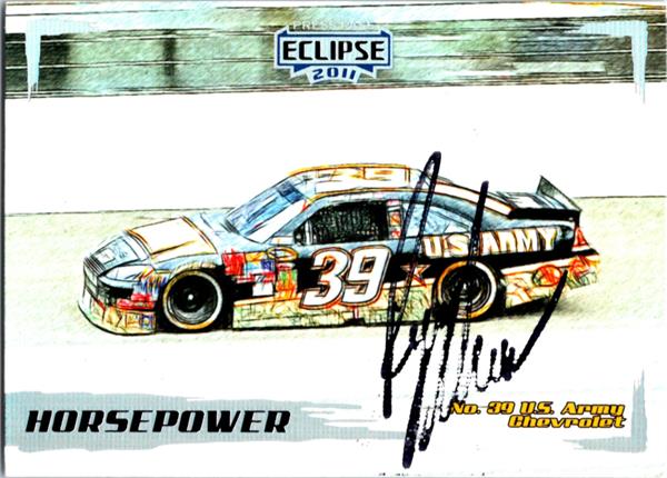 780285 Ryan Man Autographed Trading Card - Auto Racing, Nascar, SC 2011 Press Pass Eclipse No.16