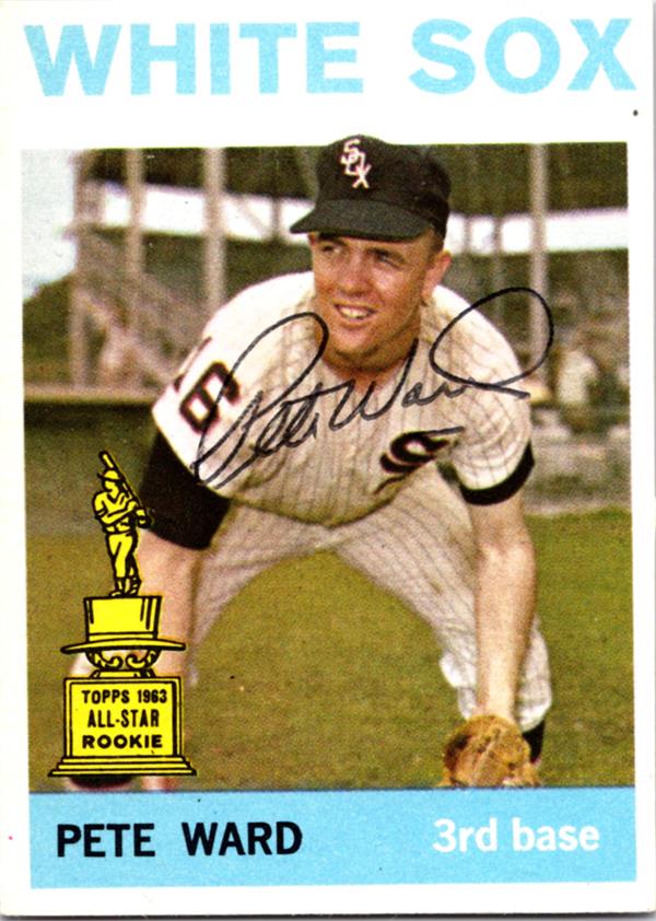 780727 Pete Ward Autographed Baseball Card - Chicago White Sox 1964 Topps All Stars Rookie No.85
