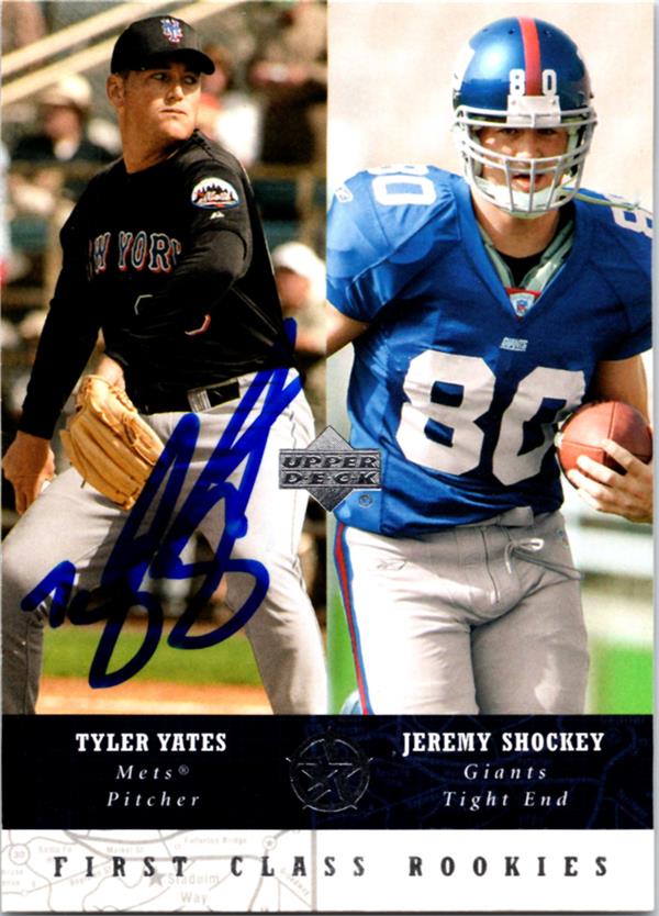 794206 Tyler Yates Autographed Baseball Card -   York Mets 2002 Upper Deck Superstars No.281