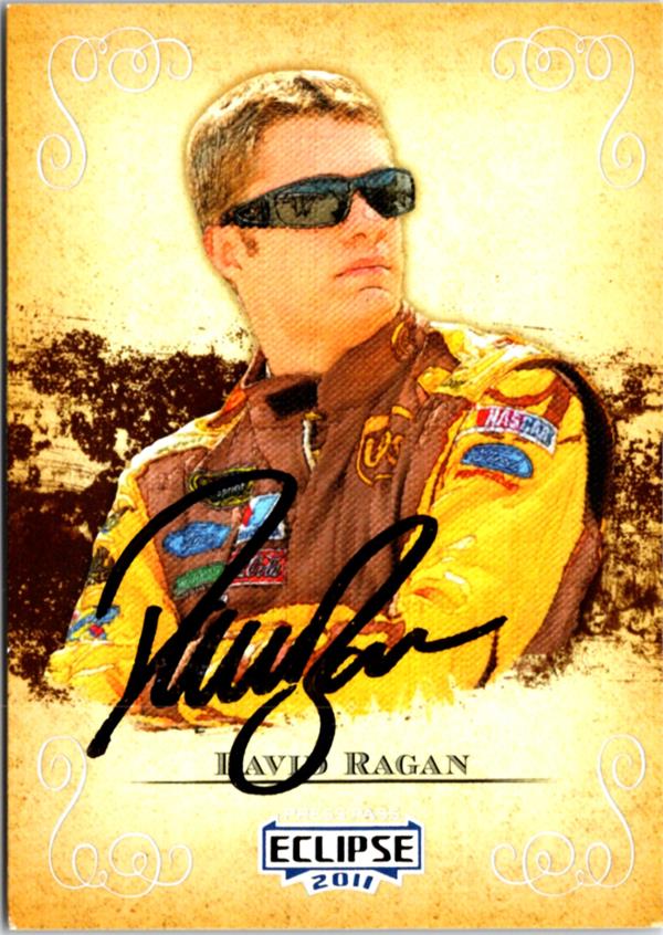794957 David Ragan Autographed Trading Card - Nascar, Auto Racing, SC 2011 Press Pass Eclipse No.26