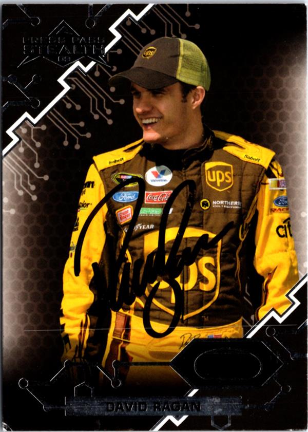 794958 David Ragan Autographed Trading Card - Nascar, Auto Racing, SC 2009 Press Pass Stealth No.26