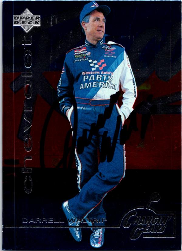 780298 Darrell Waltrip Autographed Trading Card - Auto Racing, Nascar, SC 1996 Upper Deck Changin Gears No.RC101