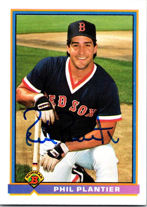 781379 John Costello Autographed Baseball Card - Boston Red Sox 1991 Bowman No.117