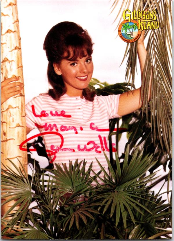 783204 Dawn Wells Autographed Trading Card - Mary Ann, Gilligans Island 1997 Dart No.29 -  Autograph Warehouse