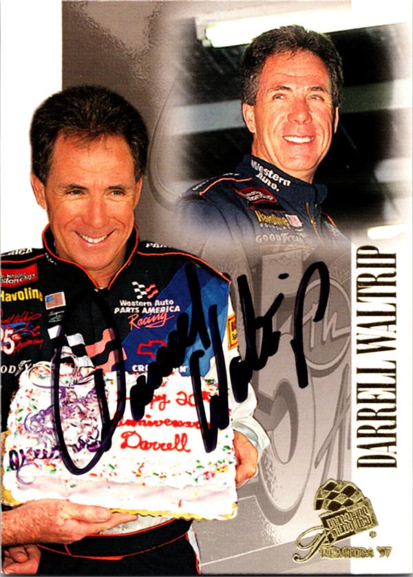 780289 Darrell Waltrip Autographed Trading Card - Auto Racing, Nascar, SC 1997 Press Pass Premium No.25