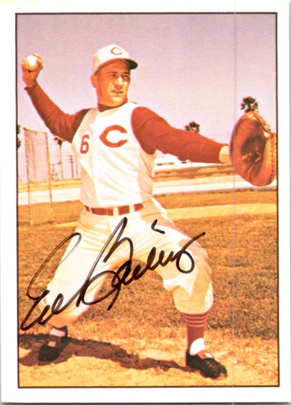 782815 Ed Bailey Autographed Baseball Card - Cincinnati Reds 1979 TCMA No.11