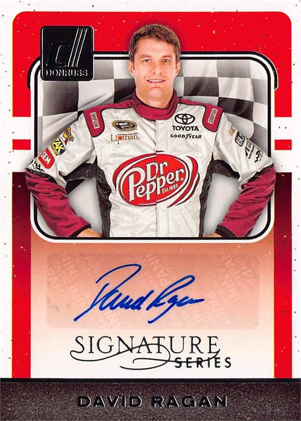 793822 David Ragan Autographed Trading Card - Nascar, Auto Racing 2017 Donruss No.SSDR