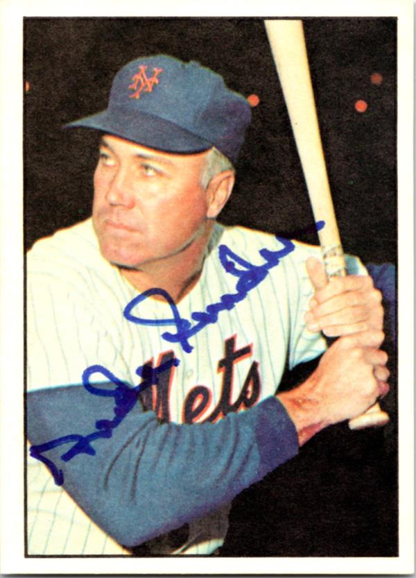 768543 Duke Snider Autographed Baseball Card -   York Mets 1976 SSPC No.11