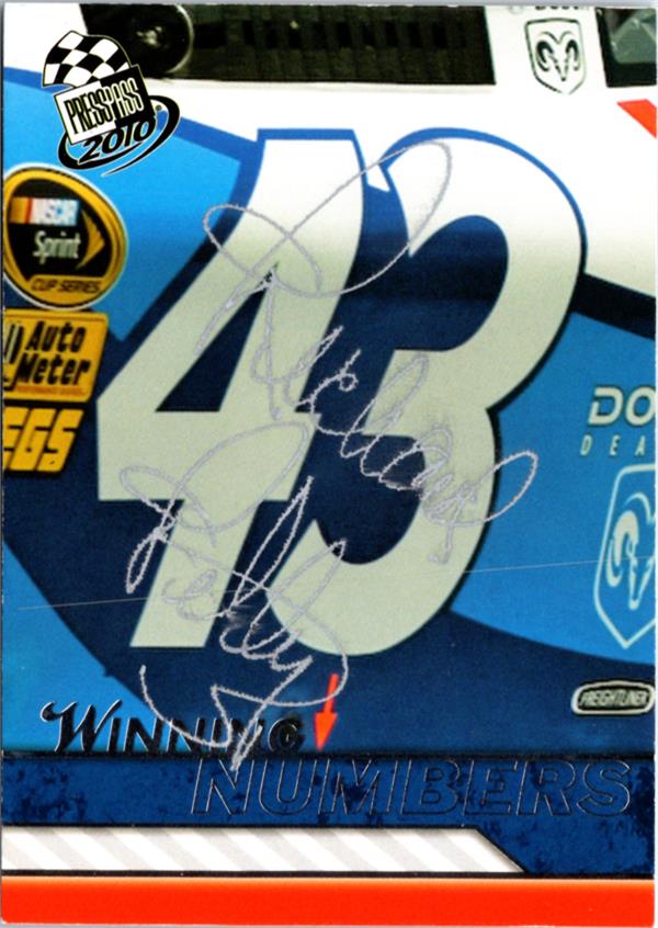 793843 Richard Petty Autographed Trading Card - Auto Racing, Nascar, SC 2012 Press Pass Winning Numbers No.B2