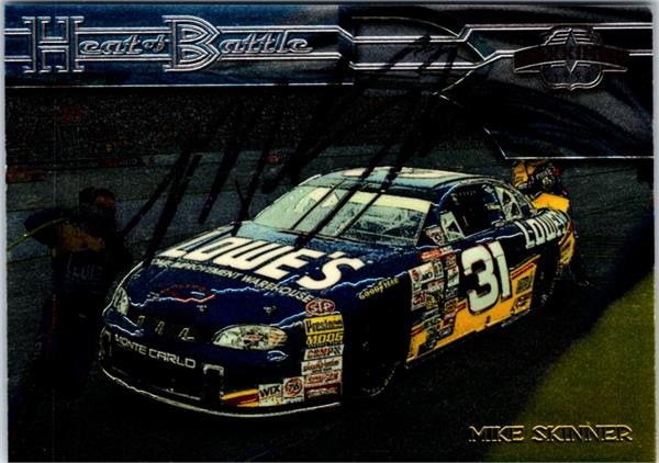 793917 Mike Skinner Autographed Trading Card - Auto Racing, Nascar, SC 1999 Maxx Maxximum Heated Battle No.95
