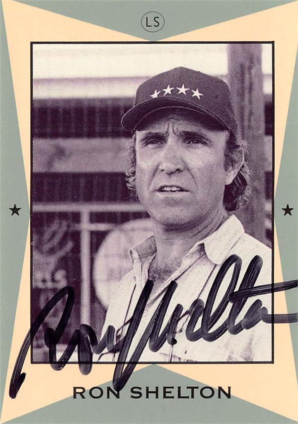782178 Ron Shelton Autographed Trading Card - 1990 Little Sun No.17 - Director Writer Academy Award Bull Durham