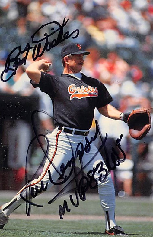 795326 Rick Dempsey Autographed Postcard - Baltimore Orioles Inscribed MVP 83 WS - 5 x 7 in.
