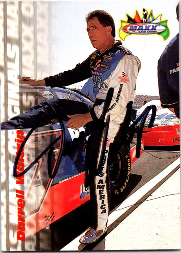 780281 Darrell Waltrip Autographed Trading Card - Auto Racing, Nascar, SC 1997 Upper Deck Maxx No.119