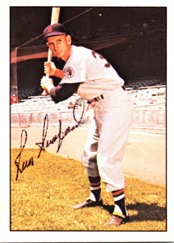 780712 Ron Samford Autographed Baseball Card - Washington Senators 1979 TCMA No.102