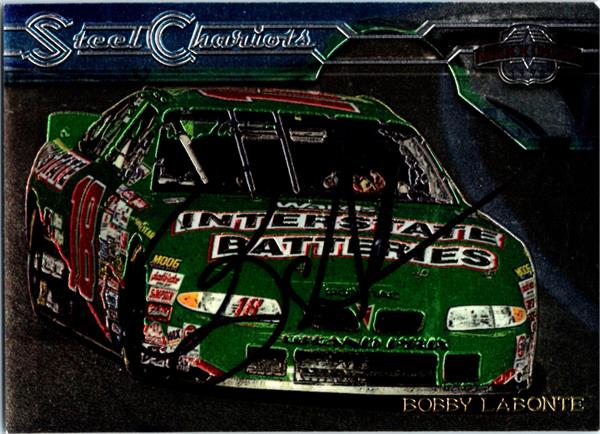 782501 Bobby Labonte Autographed Trading Card - Auto Racing, Nascar, SC 1998 Maxx Maxximum No.43