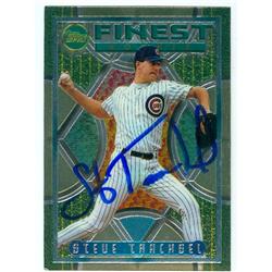 248462 Steve Trachsel Autographed Baseball Card - Chicago Cubs 1995 Topps Finest - No. 18 -  Autograph Warehouse