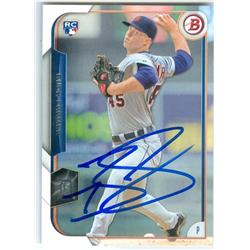 Buck Farmer Autographed Baseball Card