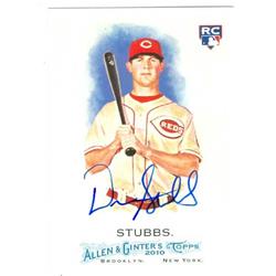 245023 Drew Stubbs Autographed Baseball Card - Cincinnati Reds 2010 Topps Allen Ginters - No. 47 -  Autograph Warehouse