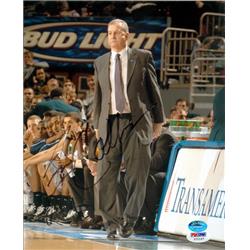 270624 Jim Calhoun Autographed 8 x 10 in. Photo - University of Connecticut Huskies UCONN Basketball Coach PSA DNA Certification - No. X71167 -  Autograph Warehouse