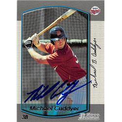 Autograph Warehouse 270102 Michael Cuddyer Autographed Baseball Card - Minnesota Twins, FT 2000 Bowman - No. 322