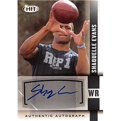 Autograph Warehouse 270166 Shaquelle Evans Autographed Football Card - UCLA Bruins 2014 Sage Hit - No. A50 Rookie