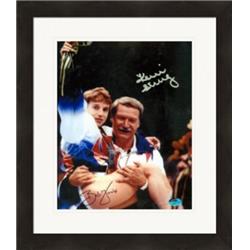 270219 Kerri Strug & Bela Karolyi Autographed 8 x 10 in. Photo - 1996 Gymnastics Olympic Moment Image - No. 1 Matted & Framed -  Autograph Warehouse