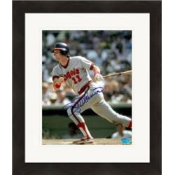 Autograph Warehouse 270310 Doug Decinces Autographed 8 x 10 in. Photo - California Angels Matted & Framed