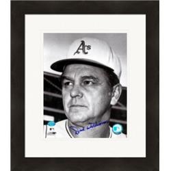 Autograph Warehouse 270311 Dick Williams Autographed 8 x 10 in. Photo - Oakland As Matted & Framed