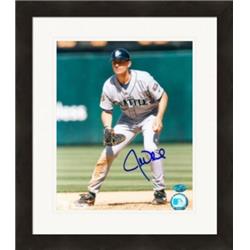 Autograph Warehouse 270343 John Olerud Autographed 8 x 10 in. Photo - Seattle Mariners Image - No. 1 Matted & Framed