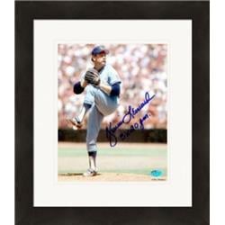 270403 Dennis Leonard Autographed 8 x 10 in. Photo - Kansas City Royals Inscribed 3x 20 Game Winner Matted & Framed -  Autograph Warehouse