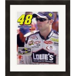 270554 Jimmie Johnson 8 x 10 in. Photo - Auto Racing- NASCAR - No. 48 Facsimile Autograph Framed & Matted -  Autograph Warehouse